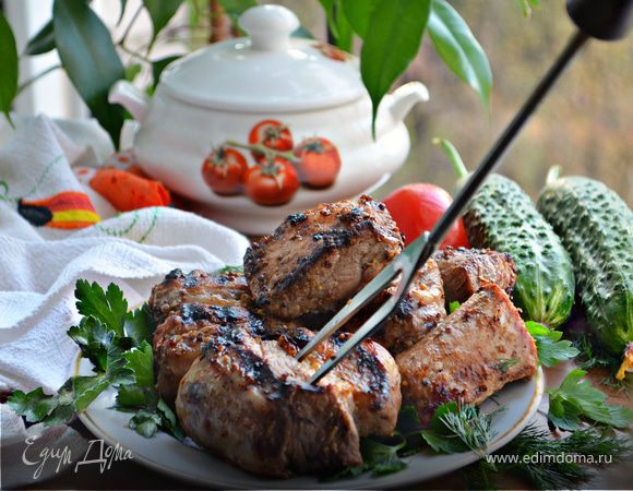 Свиные ребрышки в кленовой глазури