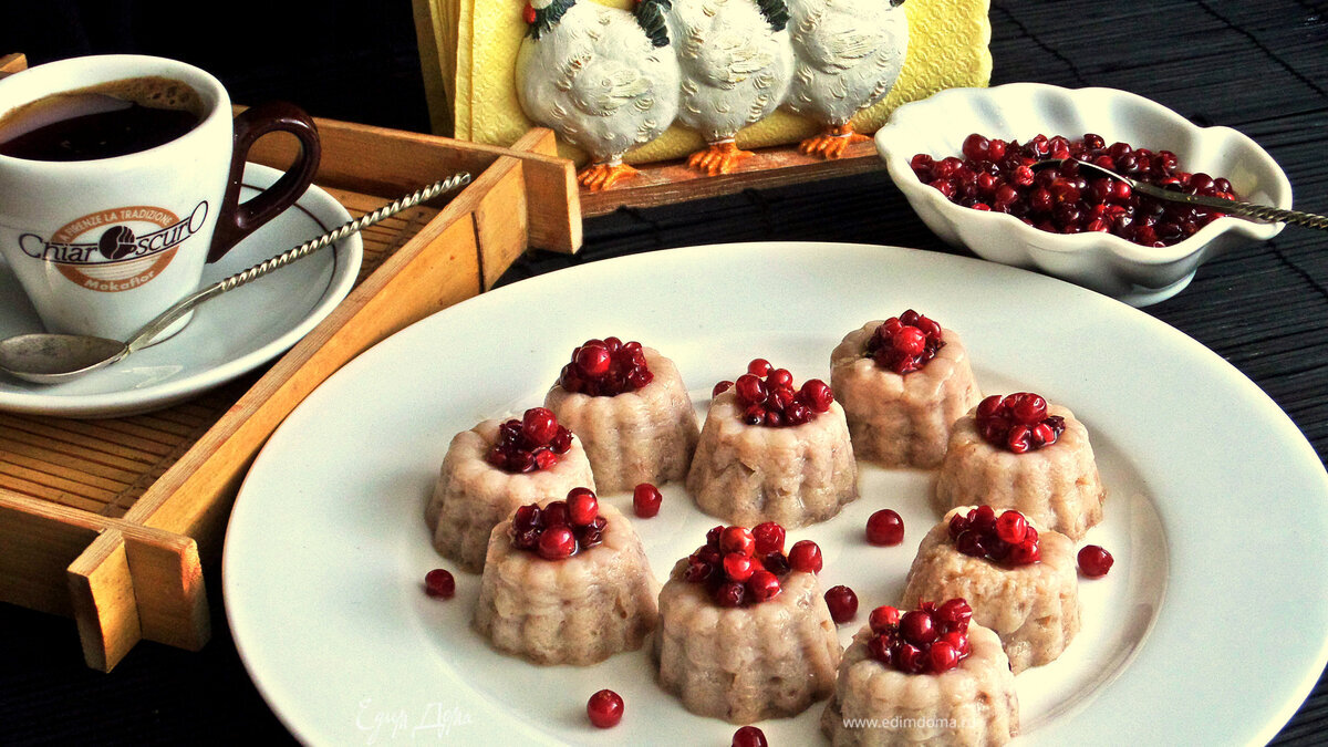 Быстрое суфле с бананом