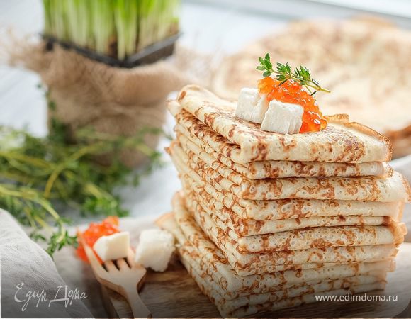 Блины на кефире