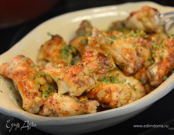 Куриные крылышки пряные