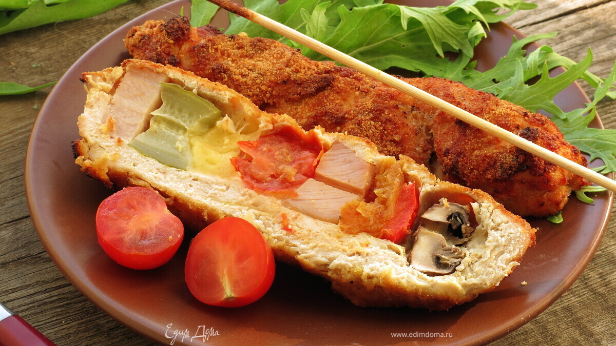 Фаршированный шашлык