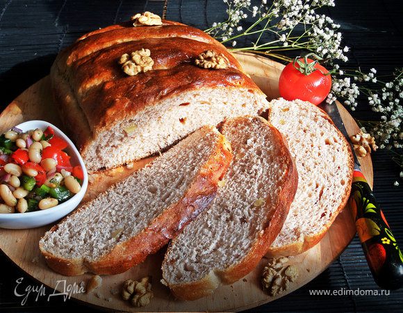 Хлеб ореховый на гречневой муке Хлеб ореховый на гречневой муке