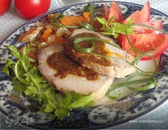 Мясная трапеза с аджикой Мясная трапеза с аджикой