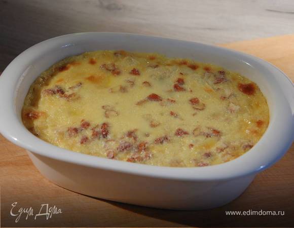 Рисовый пудинг с изюмом и миндалем 