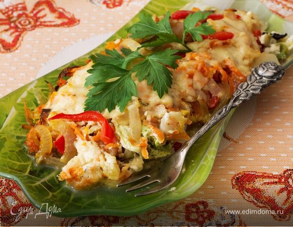 Гратен из пекинской капусты Гратен из пекинской капусты