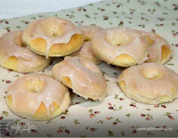 Пончики «эрл грей» с коричневым маслом