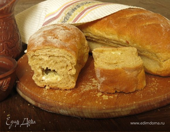 Пшенично-ржаные буханочки с творогом Пшенично-ржаные буханочки с творогом