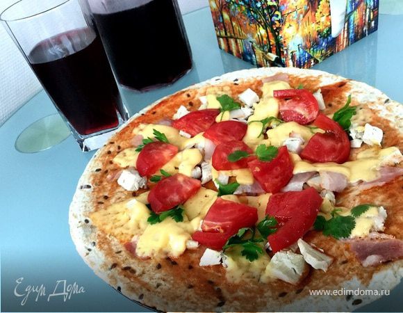 Пицца-бутерброд 