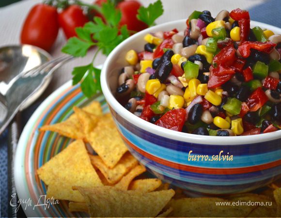 Салат "Ковбойская икра" (Cowboy Caviar) Салат "Ковбойская икра" (Cowboy Caviar)