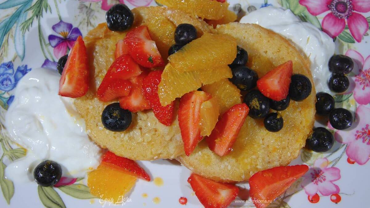 Французские гренки с апельсином и ягодами — Пошаговый рецепт приготовления с фото 2026 | Простые и вкусные рецепты в домашних условиях EdimDoma.ru