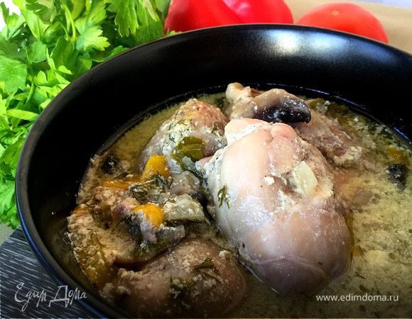 Курица в сливочном соусе Курица в сливочном соусе