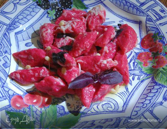 Свекольные ньокки