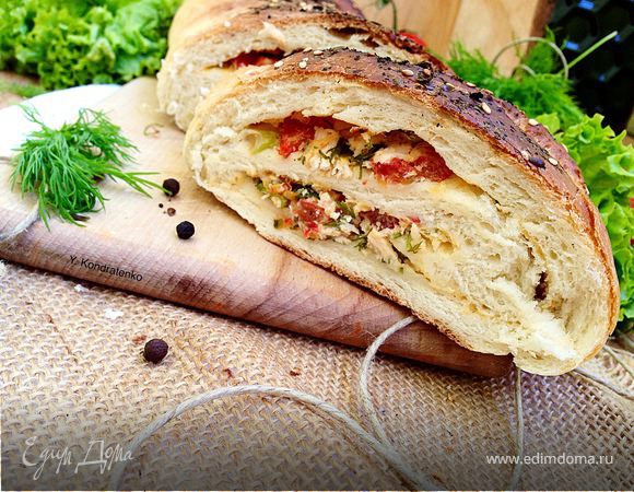 Батон-рулет «Дачный» Батон-рулет «Дачный»