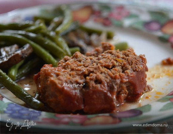 Мясной хлеб с халапеньо