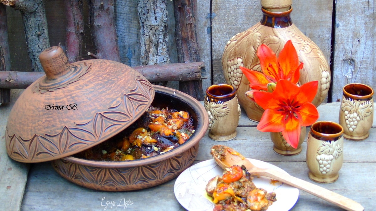 Мясо с абрикосами