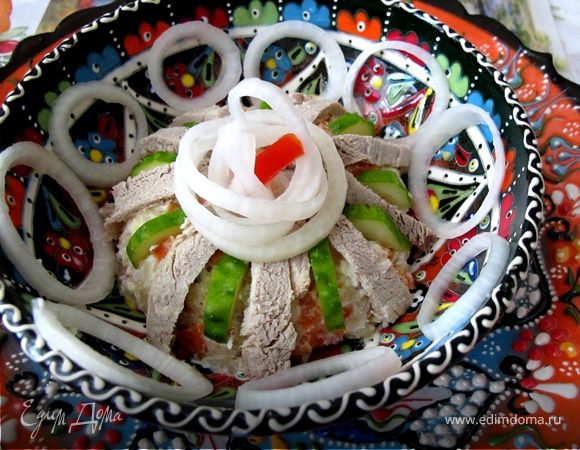 Таджикский салат «Гиссар»