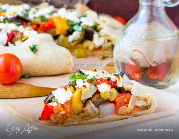 Галета Бриам с греческим овощным рагу Галета Бриам с греческим овощным рагу