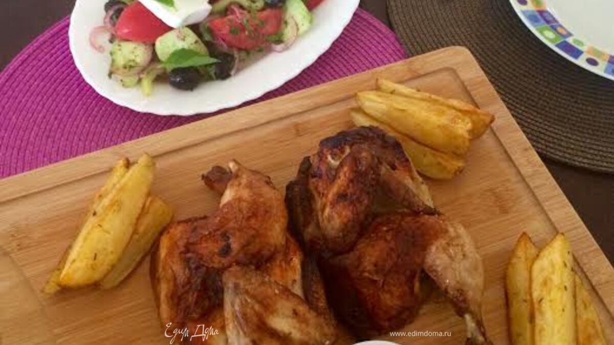 Курочка с румяной корочкой