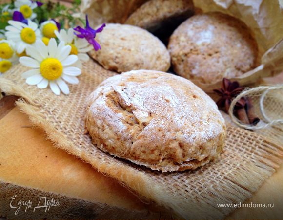Цельнозерновые сконы с яблоком Цельнозерновые сконы с яблоком