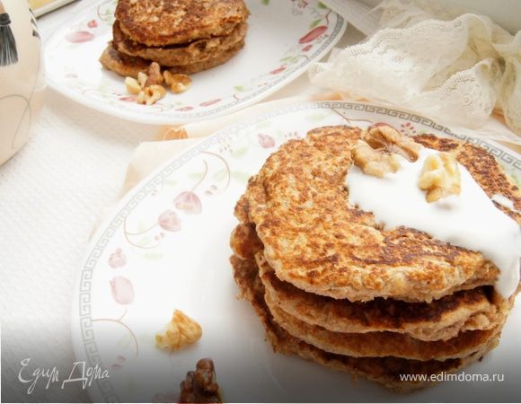 Тыквенно-ореховые блины на белках Тыквенно-ореховые блины на белках