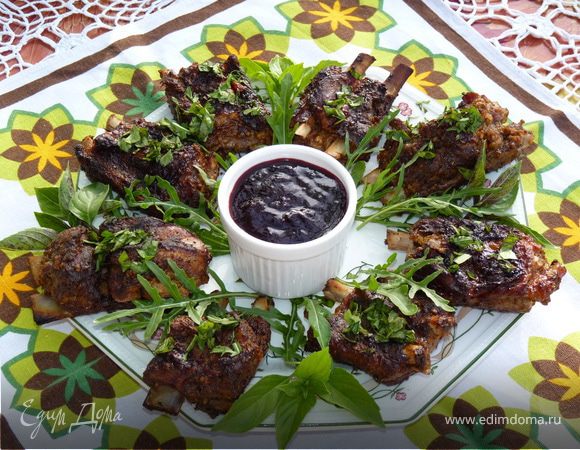 Пикантные ребрышки