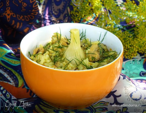 Плов с мидиями Плов с мидиями