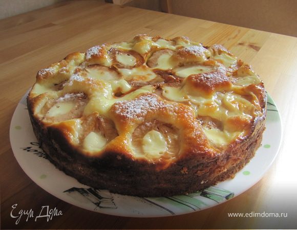 Дачный абрикосовый пирог Дачный абрикосовый пирог