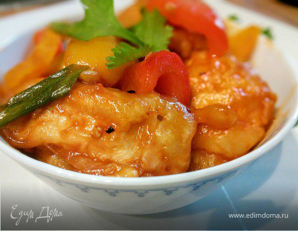 Курица в кисло-сладком соусе