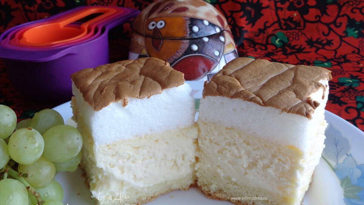 Творожный пирог с противня