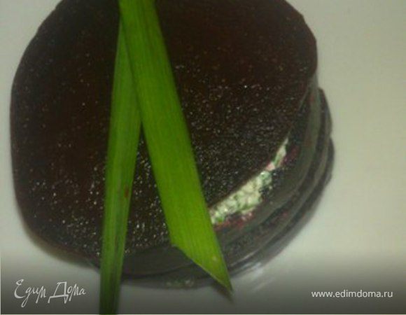 Закуска из свеклы с творогом