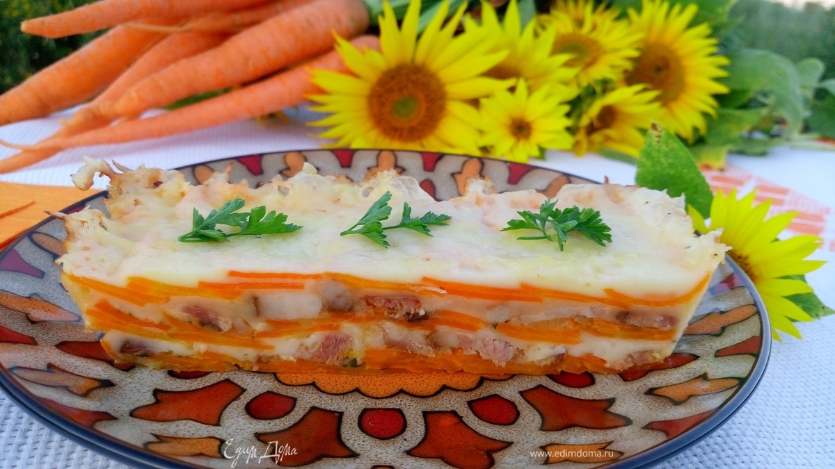 Морковный гратен