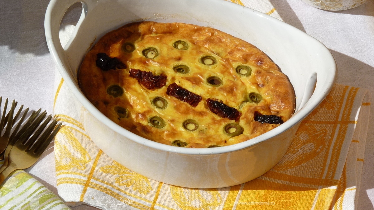 Творожный гратен