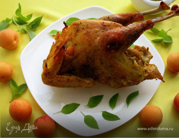Цыпленок с абрикосами