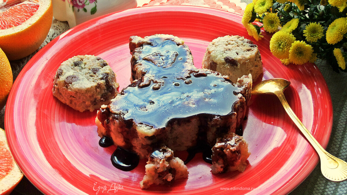 Орехово-рисовый пудинг