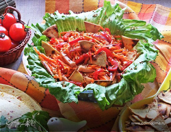 Салат пикантный морковный Салат пикантный морковный