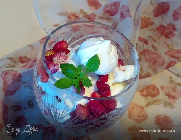 Экспресс-вариант «Павловой» с мороженым для дачи Экспресс-вариант «Павловой» с мороженым для дачи