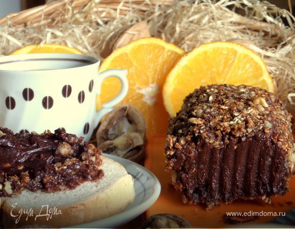 Масло шоколадное в грильяжной оболочке