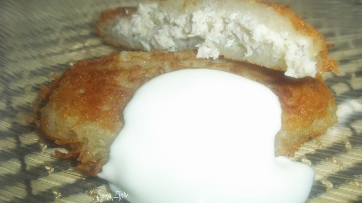 Драники с начинкой