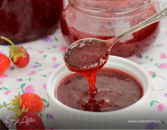 Клубничный конфитюр с ванилью