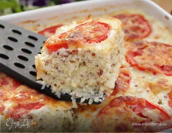 Запеканка из кабачка и киноа