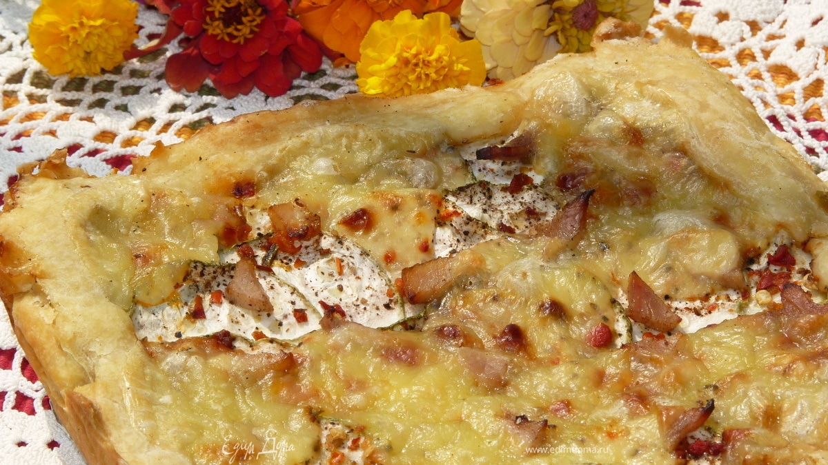 Пирог с цукини