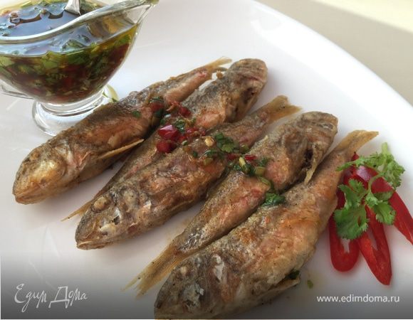 Барабулька с ароматным маслом Барабулька с ароматным маслом