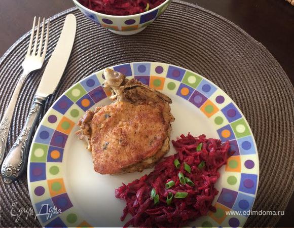 Свинина с пряной начинкой