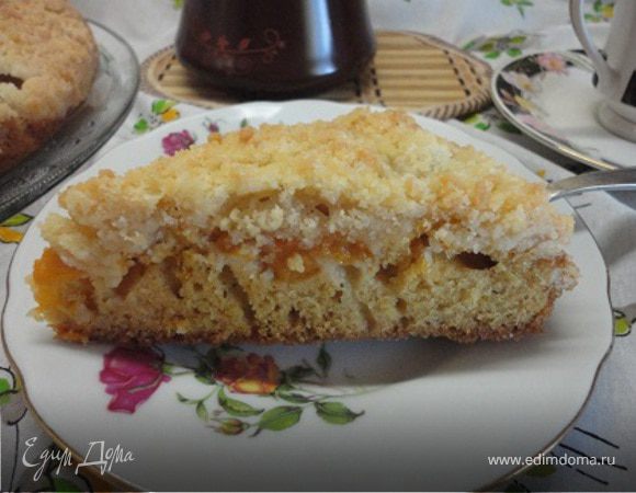 Лимонный кекс с абрикосами