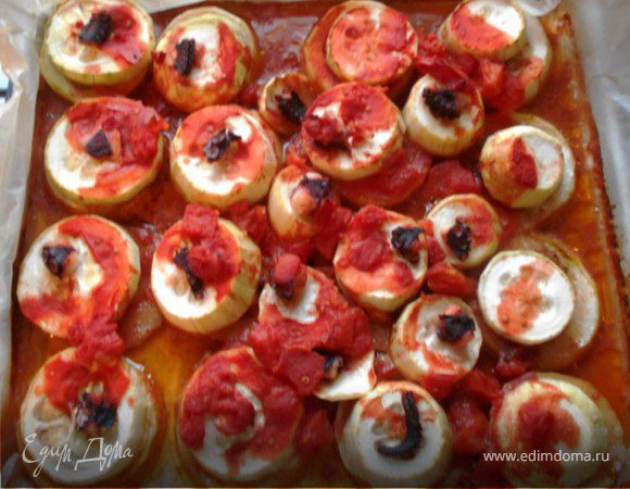 Осьминоги в кабачках Осьминоги в кабачках