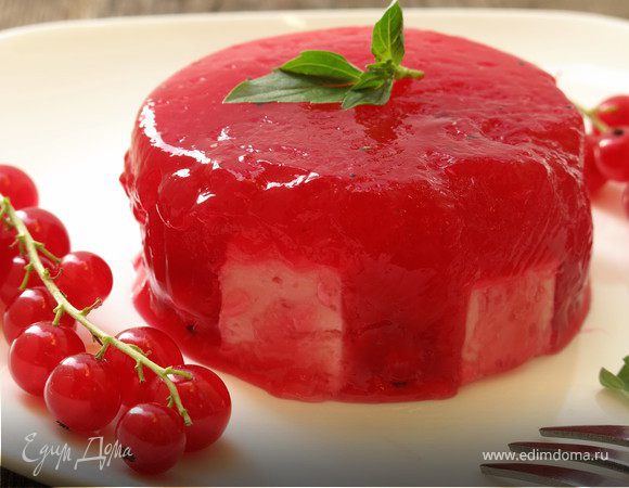 Сыр в ягодном желе Сыр в ягодном желе