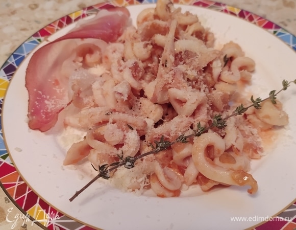 Паста из кальмаров Паста из кальмаров