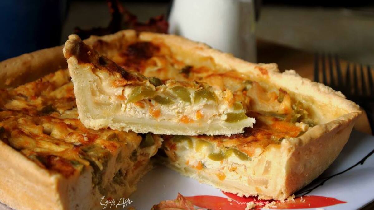 Тарт с курицей