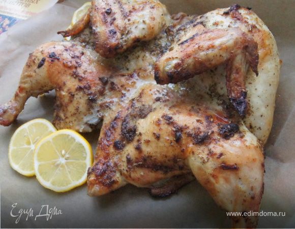 Курица в лимонно-масляном маринаде