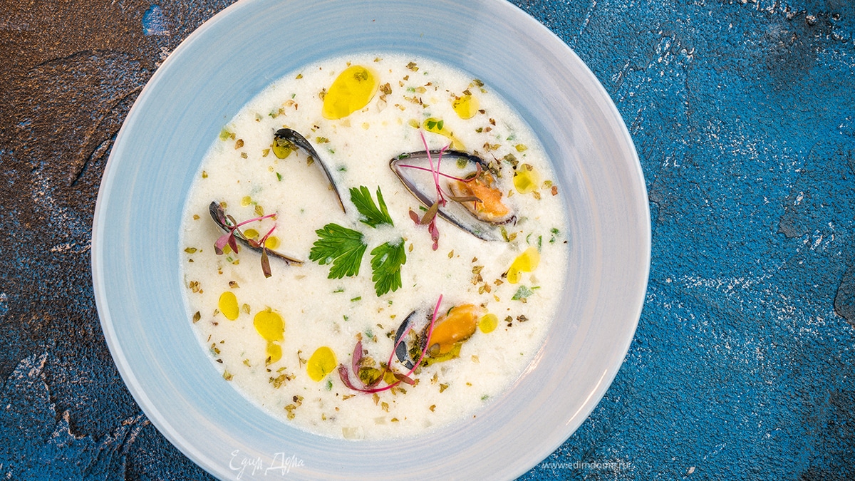 Суп с мидиями